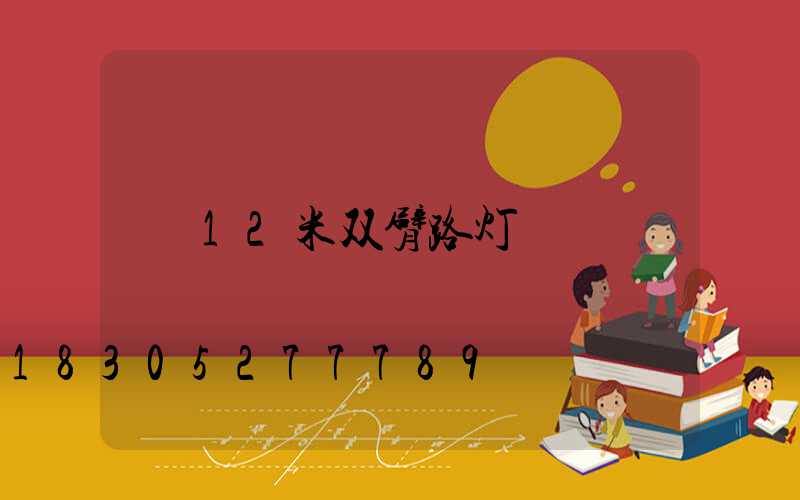 12米双臂路灯