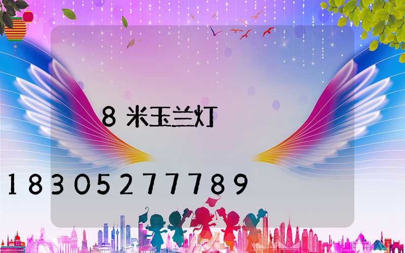 8米玉兰灯