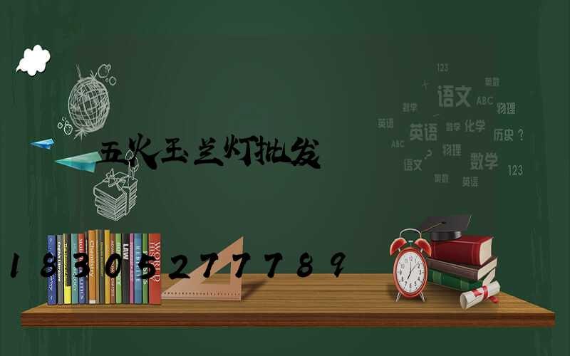 五火玉兰灯批发