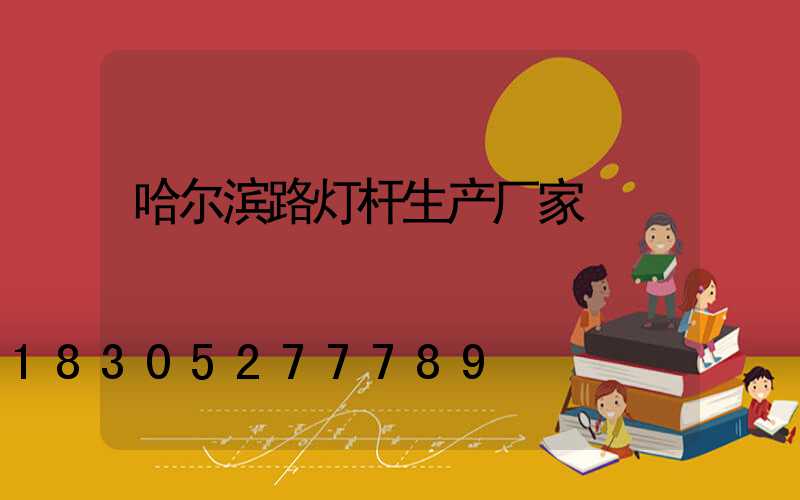 哈尔滨路灯杆生产厂家