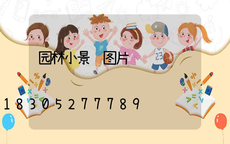 园林小景观图片