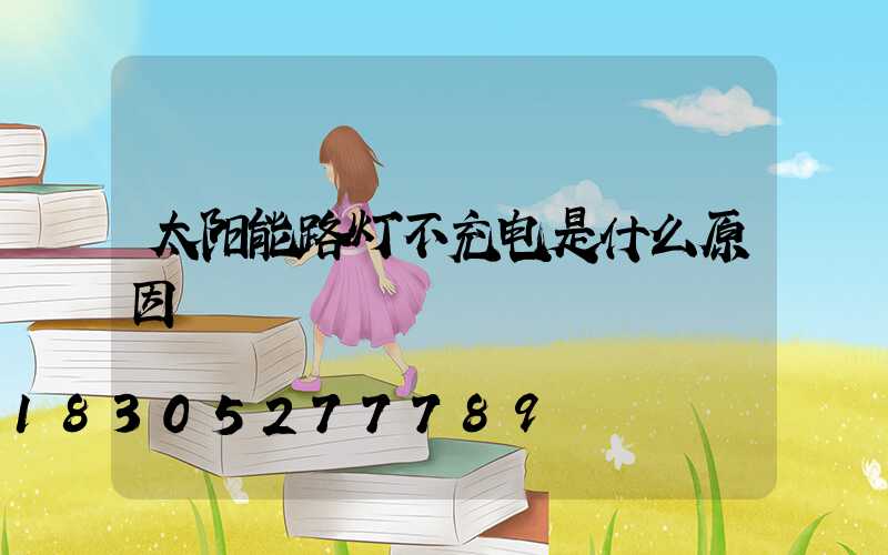 太阳能路灯不充电是什么原因