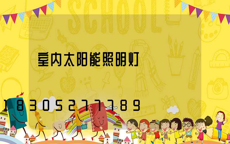室内太阳能照明灯