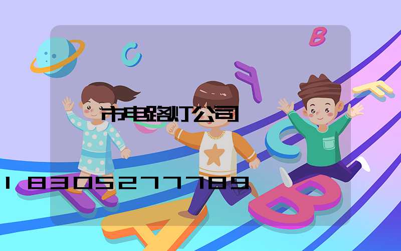 市电路灯公司