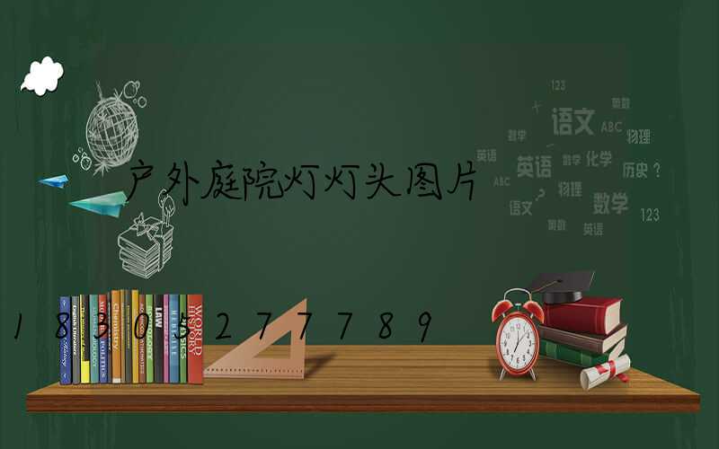 户外庭院灯灯头图片