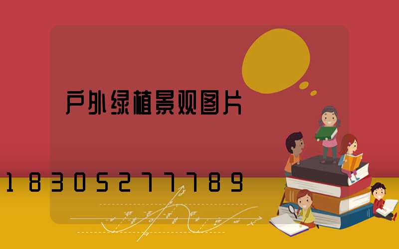 户外绿植景观图片