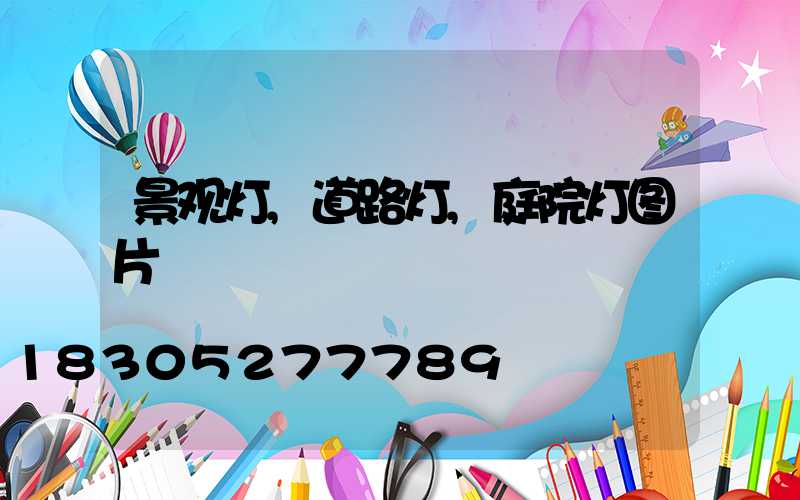 景观灯,道路灯,庭院灯图片