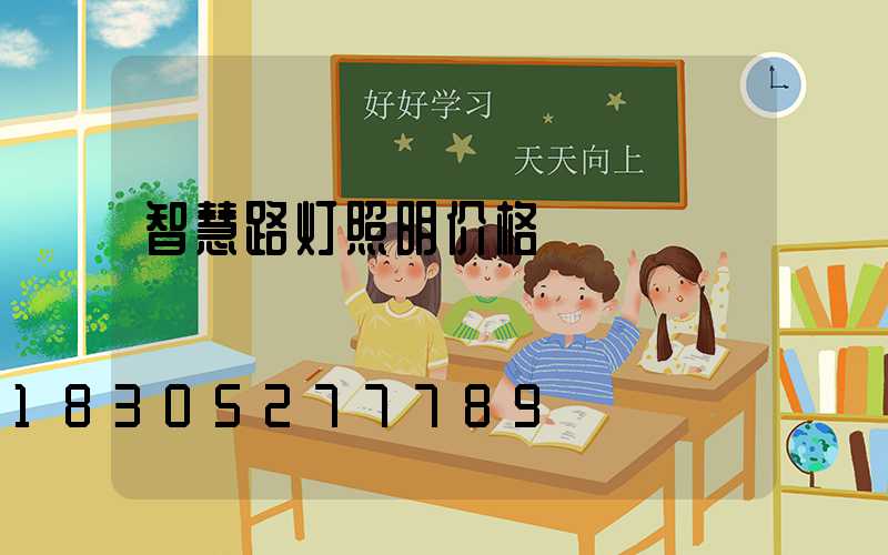 智慧路灯照明价格