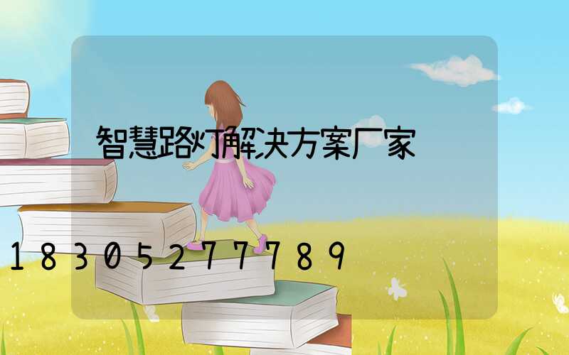 智慧路灯解决方案厂家
