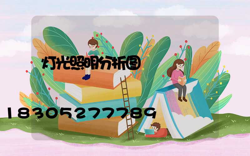 灯光照明分析图