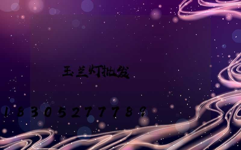 玉兰灯批发