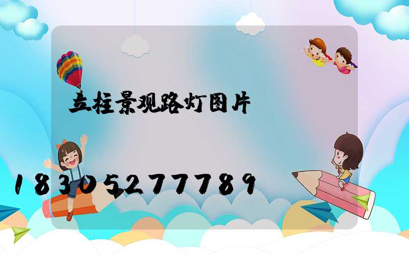 立柱景观路灯图片