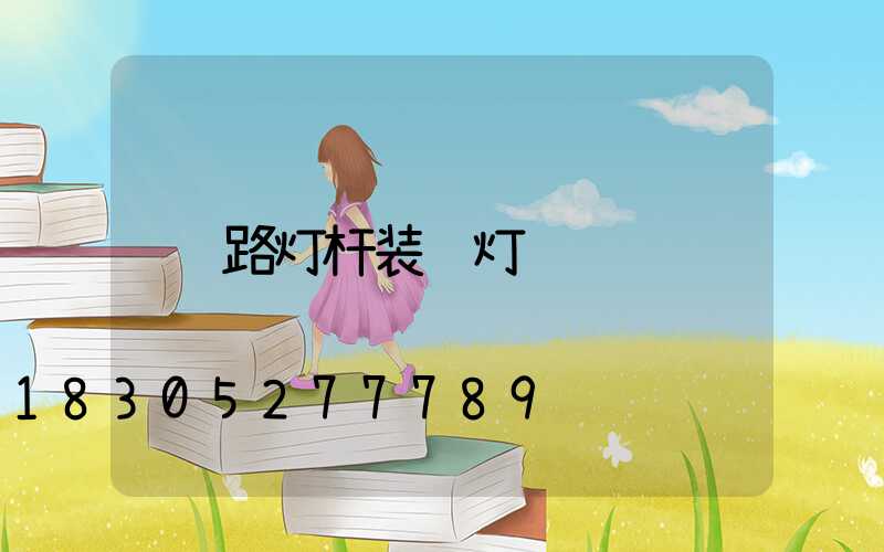 路灯杆装饰灯
